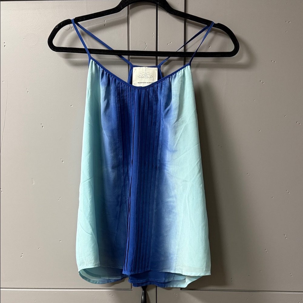Madison Marcus Blue Ombre Camisole
